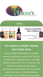Mobile Screenshot of daveshealth.com